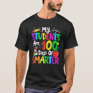 T-shirt Mes étudiants sont 100 jours plus intelligents 100