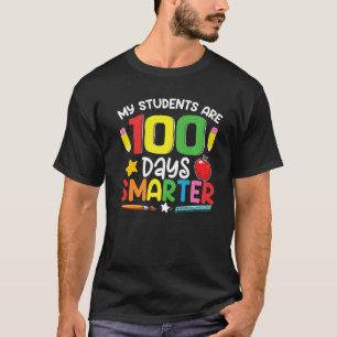 T-shirt Mes étudiants sont 100 jours plus intelligents 100