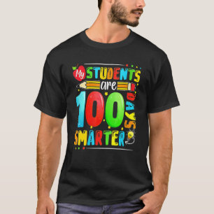 T-shirt Mes Étudiants Sont 100 Jours Smarter 100E Jour De