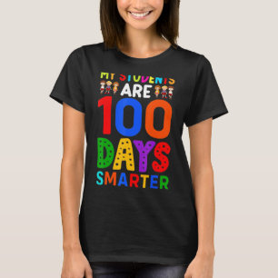 T-shirt Mes Étudiants Sont 100 Jours Smarter Happy Enseign
