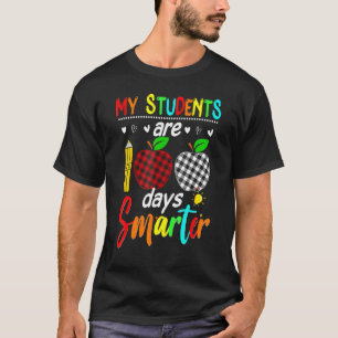 T-shirt Mes Étudiants Sont 100 Jours Smarter Joyeux 100E J