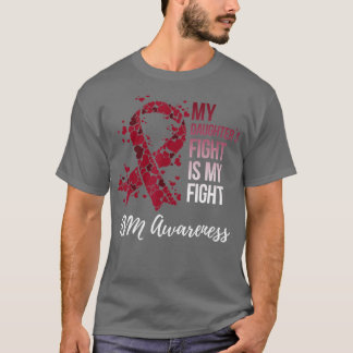 T-shirt Mes filles combattent la malformation artérielle A