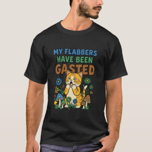 T-shirt Mes Flabbers Ont Été Gaspillés Drôle De Chat Manch