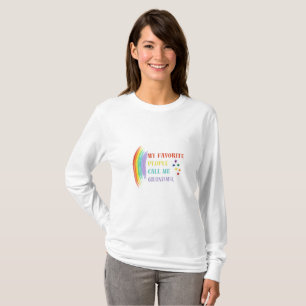 T-shirt Mes Gens Préférés M'Appelent Grand-mère Citation