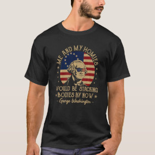 T-shirt Mes Hommes Et Moi Serions En Train De Stopper Les 