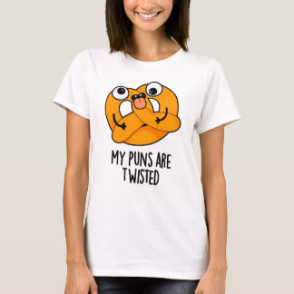 T-shirt Mes jeux de mots sont un biscuit apéritif drôle Tw