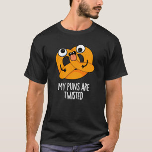 T-shirt Mes jeux de mots sont un pretzel drôle tordu Pun D