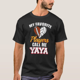 T-shirt Mes Joueurs préférés M'Appelent Yaya Football Voll