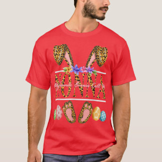 T-shirt Mes lapins Favoris M'Appelent Nonna Joyeux Jour de