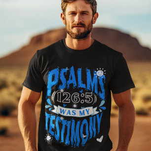 T-shirt Mes Larmes en Joie Chrétien Spirituel Dieu
