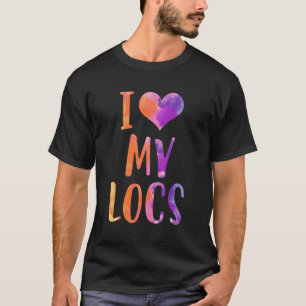 T-shirt Mes Locs Têtes de Pain Dreadlocks Dread Makers I L