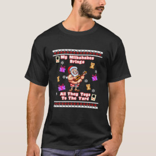 T-shirt Mes Milkshakes Apportent Toutes Les Jouets Au Jard