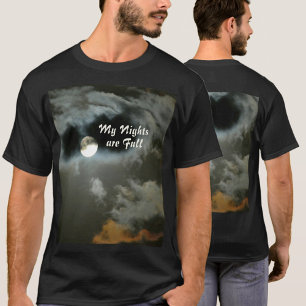 T-shirt Mes nuits sont Pleine lune Night Shift