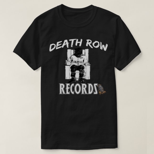 T-shirt Mes Personnes Préférées Dans La Rangée De Mort Enr (Design devant)