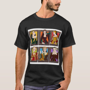 T-shirt Mes personnes préférées Les six épouses drôle Grap