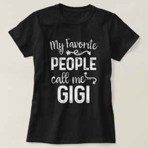 T-shirt Mes personnes préférées m'appellent cadeau de G
