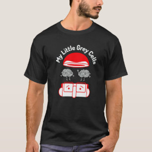 T-shirt Mes Petites Cellules Grises Cerveau Génie Cerveau