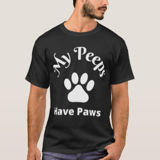 T-shirt Mes potes ont des pattes
