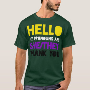 T-shirt Mes pronoms sont des moutons