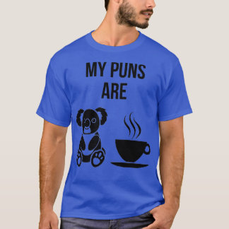 T-shirt Mes Puns Sont Du Thé Koala 5