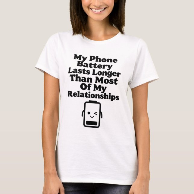 T-shirt Mes relations (Devant)