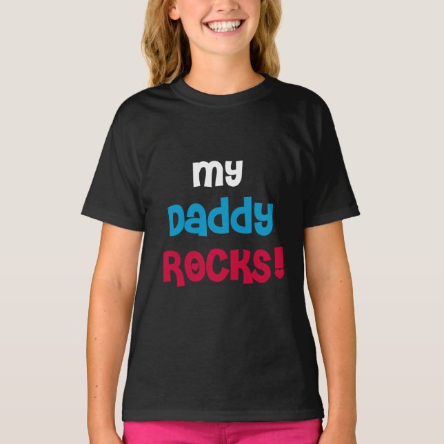 T-shirt Mes roches de papa (Devant)