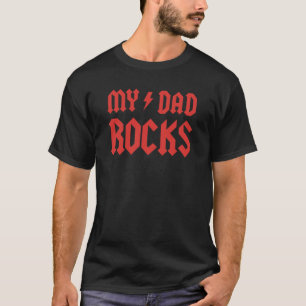T-shirt Mes roches de papa !