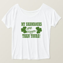 Mes shamrocks sont PLUS GRANDS que le vôtre