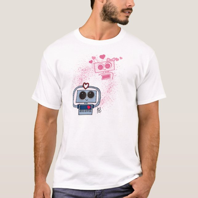 T-shirt Mes signaux sonores de coeur pour vous (Devant)