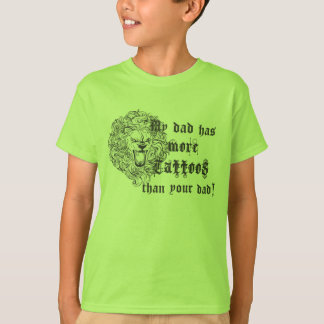 T-shirt Mes tatouages de papas