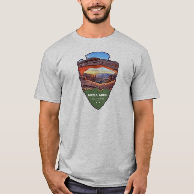 T-shirt Mesa Arch Canyonlands National Park Arrowhead (Devant)