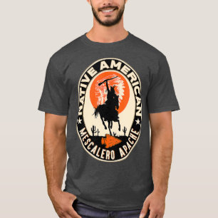 T-shirt Mescalero Apache Forte Amérindienne Autochtone