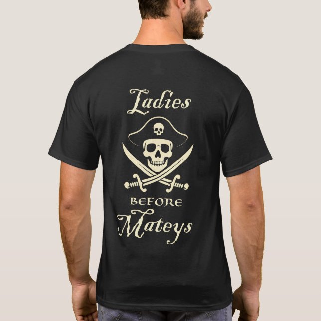 T-shirt Mesdames avant Mateys Pirate (Dos)