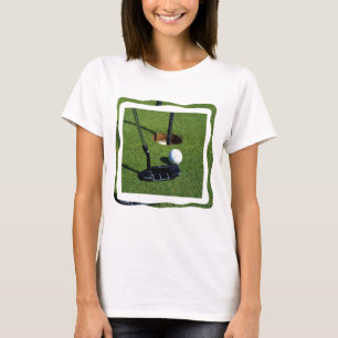 T-shirt Mesdames Golf Font Ce Chemin Par,
