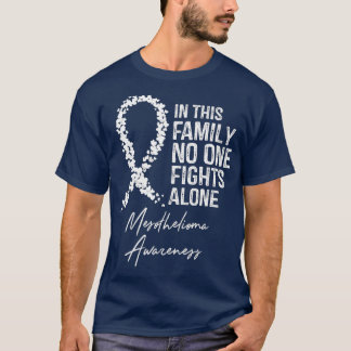 T-shirt Mésothéliome Sensibilisation Dans Cette Famille Pe