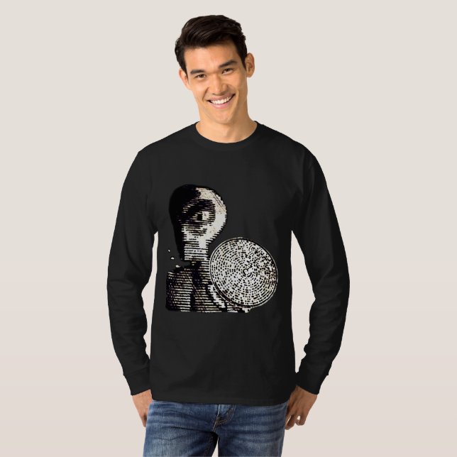 T-shirt Message Alien (Devant entier)