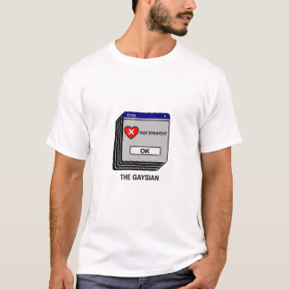 T-shirt MESSAGE D'ERREUR NON DROIT LGBT asien