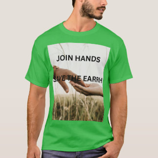 T-SHIRT MESSAGE DU JOUR DE LA TERRE