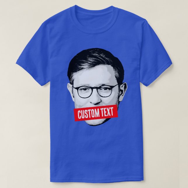 T-shirt Message personnalisé Mike Johnson (Design devant)