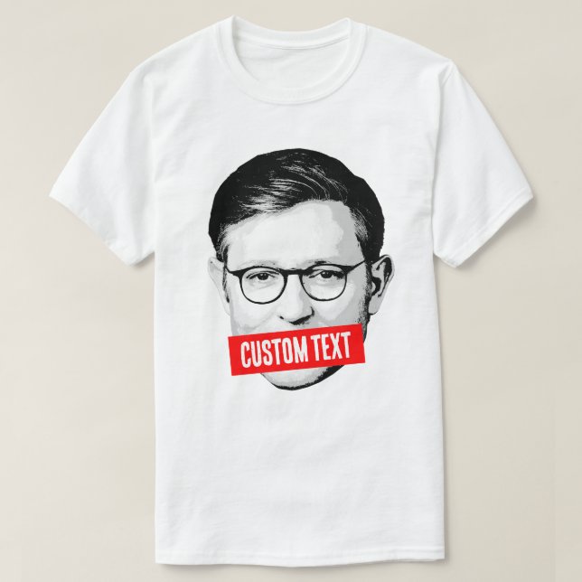 T-shirt Message personnalisé Mike Johnson (Design devant)
