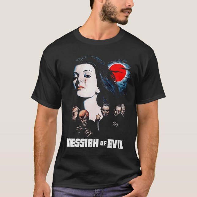 T-shirt MESSIAH OF EVIL 1973 Horror Classic family (Devant)