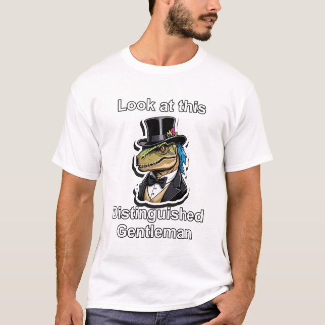 T-shirt Messieurs distingués (Devant)