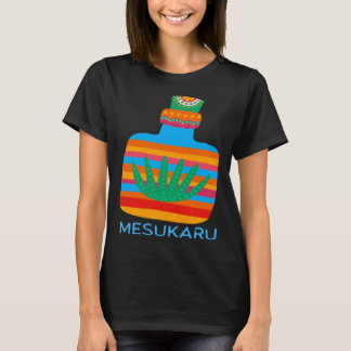 T-shirt Mesukaru Mezcal Bottle