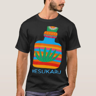 T-shirt Mesukaru Mezcal Bottle
