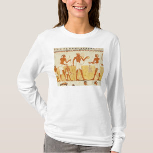 T-shirt Mesure de la terre utilisant la corde