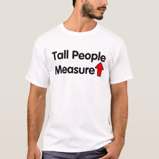 T-shirt Mesure de personnes grandes