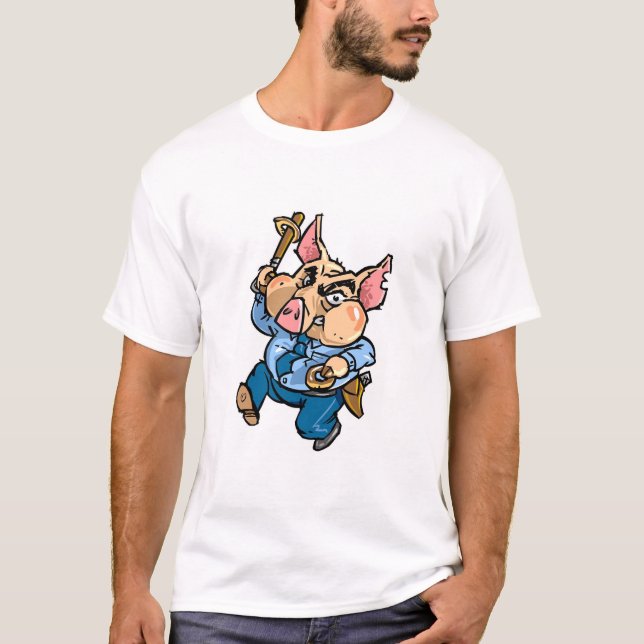 T-shirt Mesures de sécurité (Devant)