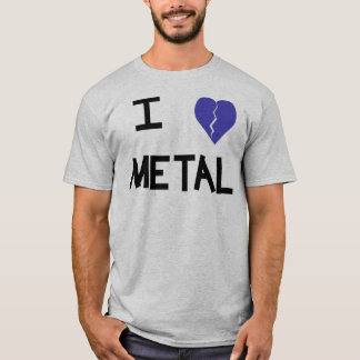 T-shirt métal 4 du coeur i