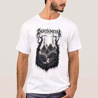 T-shirt Métal de la mort de la forêt foncée