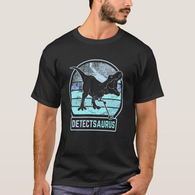 T-shirt Metal Detecting Treasure Hunt Detectorist  Detects (Devant)